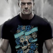 Harley Davidson Skull and Roses